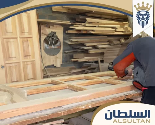 أعمال النجارة اليدوية وتجهيز الإطارات الخشبية للأبواب والمطابخ بجودة عالية.